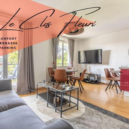 Le Clos Fleuri F3 Terrasse & Garage Клермон-Ферран Экстерьер фото