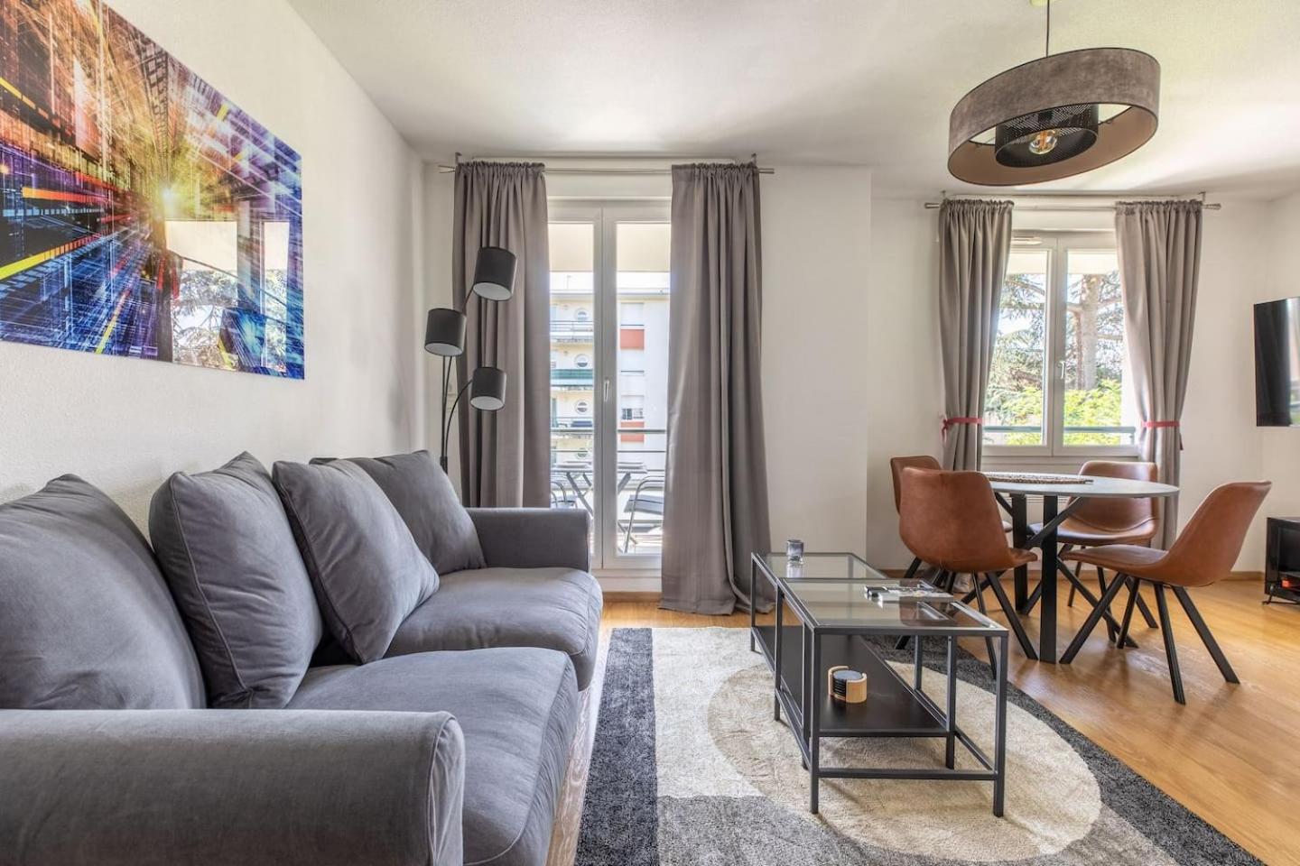 Le Clos Fleuri F3 Terrasse & Garage Клермон-Ферран Экстерьер фото